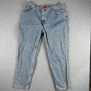 Vintage Y2K Levi 550 Jeans Womens 22L Light Wash Classic Relaxed Fit Denim Pants